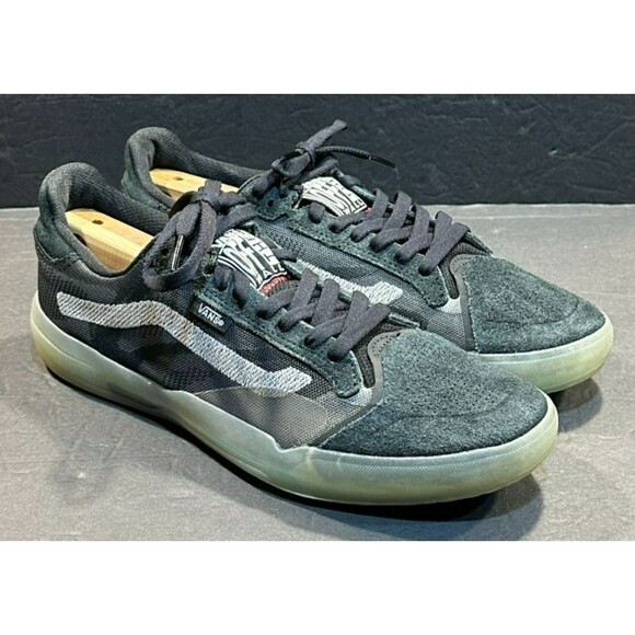 Vans EVDNT Ultimate Waffle Black & Sliver Unisex Skate Shoes Men's 9 or WMS 10.5 - Picture 3 of 8